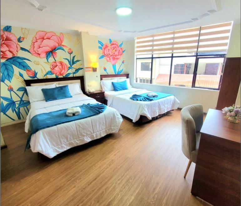 Hotel Virgen Del Cisne Лоха Екстериор снимка